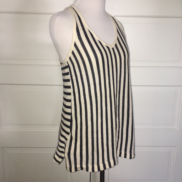 Madewell Cotton Linen Blend Racerback Tank XS - Picture 4 of 8